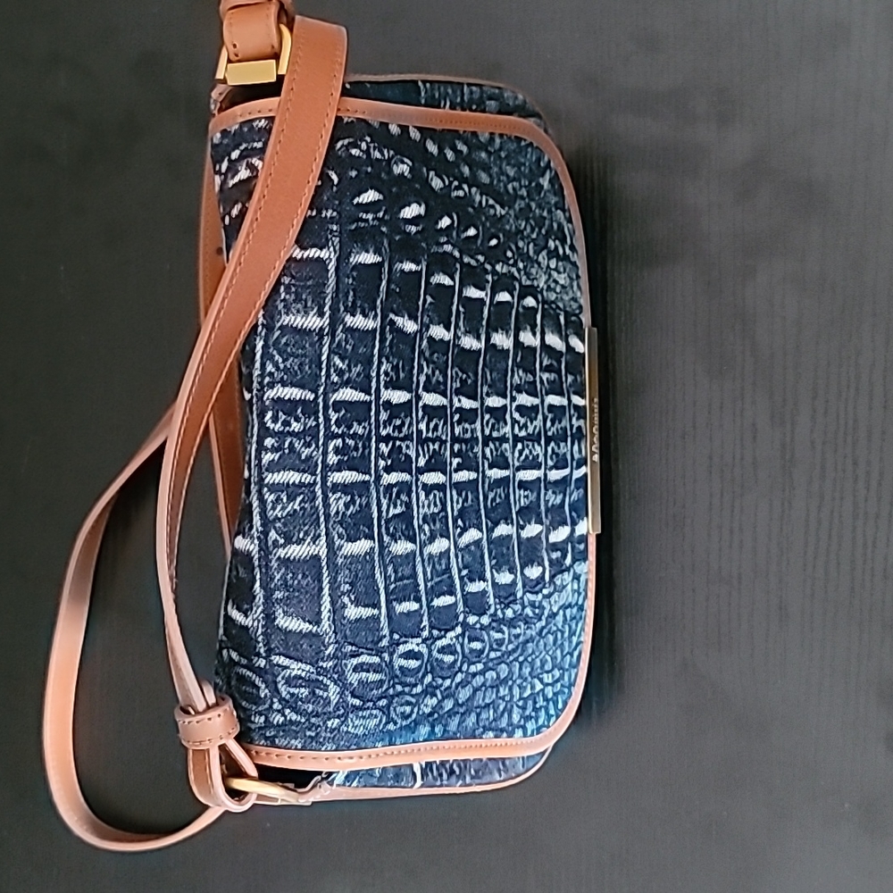 Brahmin Small Nadine Saddle Bag Crossbody